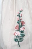 画像3: an another angelus / フラワー刺繍チュールスカート  ベージュ S-25-12-02-050-CA-SK-HR-ZS (3)