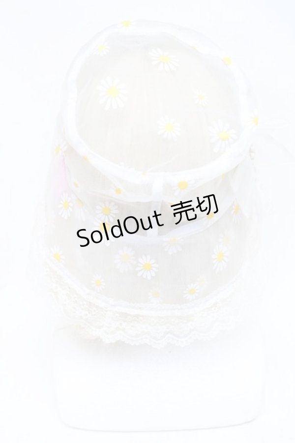 画像4: Nile Perch / マーガレットチュールハット  白 S-25-12-02-007-LO-AC-HR-ZS (4)