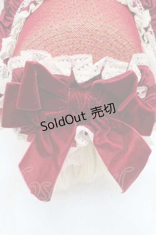 画像5: Hoshibako Works / 西洋人形魔法ボンネット  ボルドー S-25-12-02-009-LO-AC-HR-ZS (5)