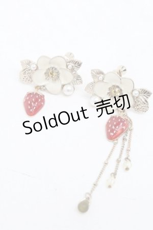 画像: axes femme / いちごイヤリング  ゴールド S-25-12-02-002-AX-ZA-AS-ZS