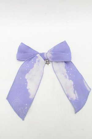 画像: Angelic Pretty / Misty Skyリボンクリップ  ラベンダー S-25-12-02-014-AP-AC-HR-ZS