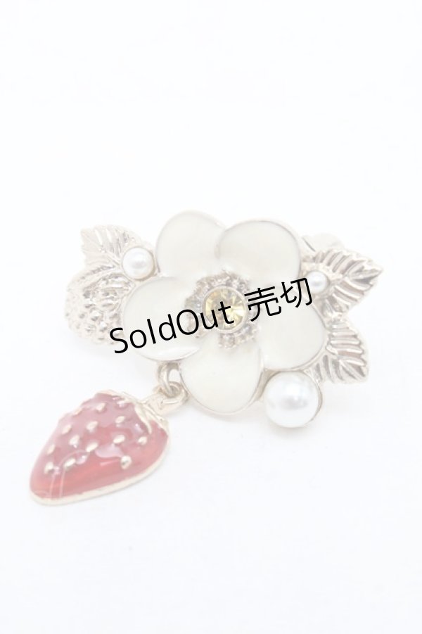 画像3: axes femme / いちごイヤリング  ゴールド S-25-12-02-002-AX-ZA-AS-ZS (3)