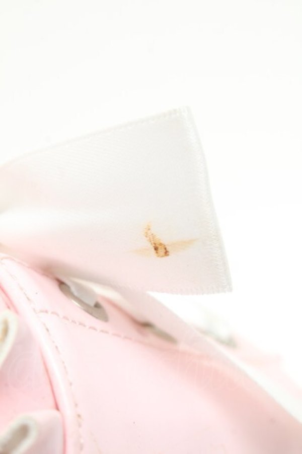 画像10: DearMyLove / ハートビジューダブルリボンサンダル 25 ピンク S-25-12-02-018-EL-SH-HR-ZS (10)