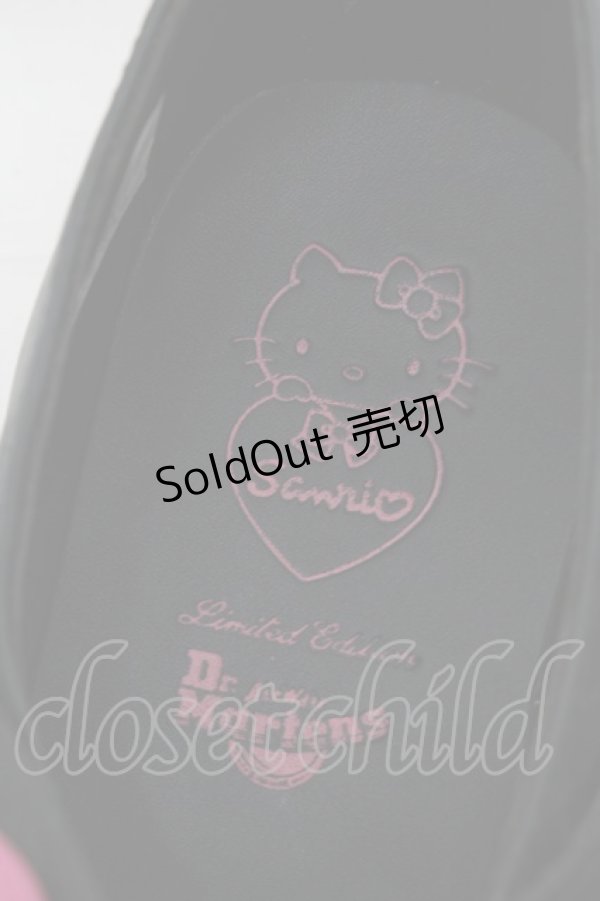画像6: Dr.Martens （Getta Grip） / ハローキティ メリージェーン UK6 25~25.5 黒ｘピンク S-25-12-02-020-PU-SH-HR-ZS (6)