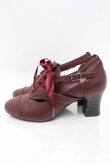 画像3: ALICE and the PIRATES / クラシカルコンビパンプス  ボルドー S-25-12-02-021-PA-SH-HR-ZS (3)