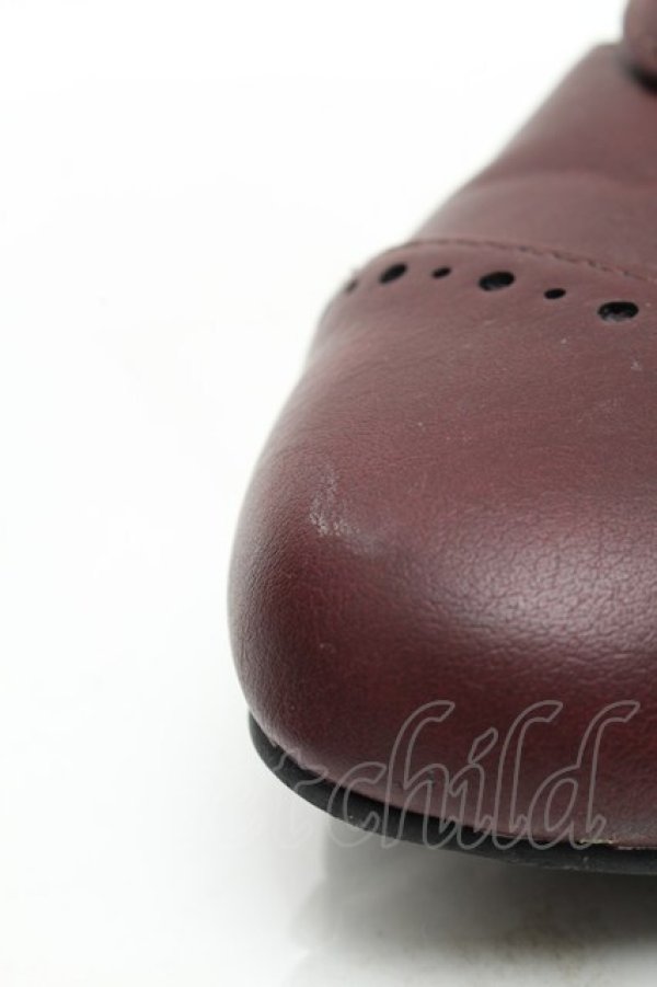 画像5: ALICE and the PIRATES / クラシカルコンビパンプス  ボルドー S-25-12-02-021-PA-SH-HR-ZS (5)
