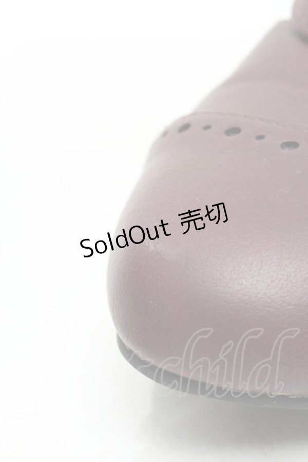 画像5: ALICE and the PIRATES / クラシカルコンビパンプス  ボルドー S-25-12-02-021-PA-SH-HR-ZS (5)