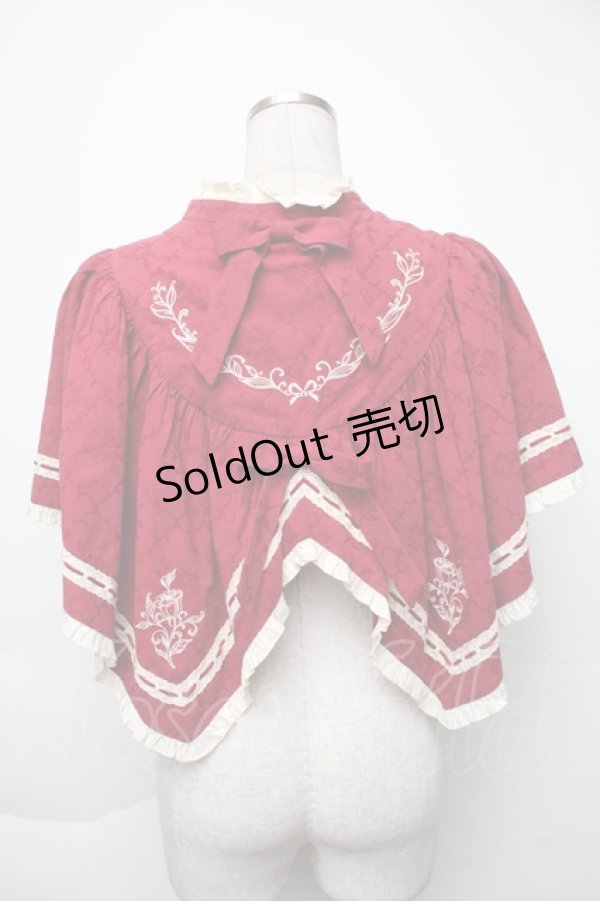 画像2: Hoshibako Works / 西洋人形魔法ケープ  赤 S-25-12-02-023-LO-JA-HR-ZS (2)