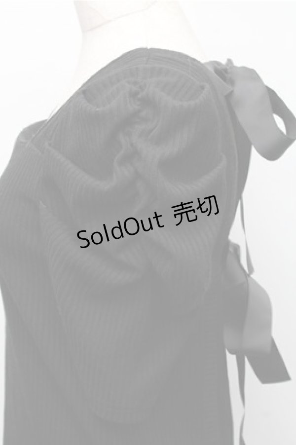 画像3: LOLITA / リブニット  黒 S-25-12-04-039-LO-BL-HR-ZS (3)