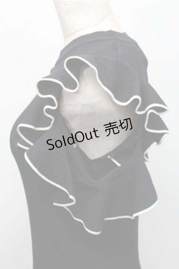 画像3: LOLITA / リブニット  黒 S-25-12-04-040-LO-BL-HR-ZS (3)