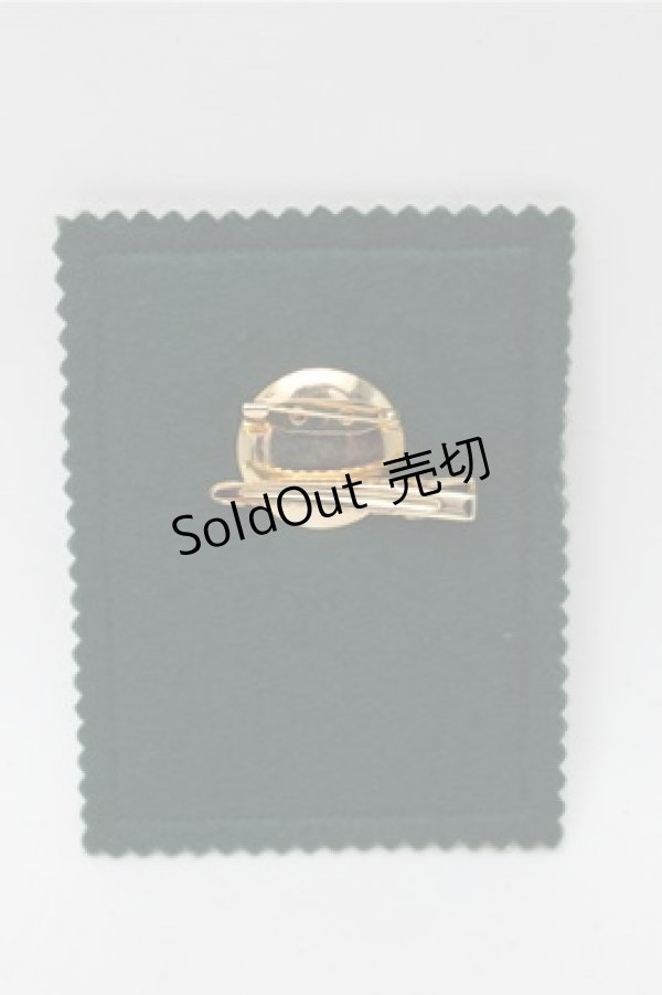 画像2: Jane Marple / ロイヤルスタンプブローチ  グリーン S-25-12-04-006-JM-BG-HR-ZS (2)