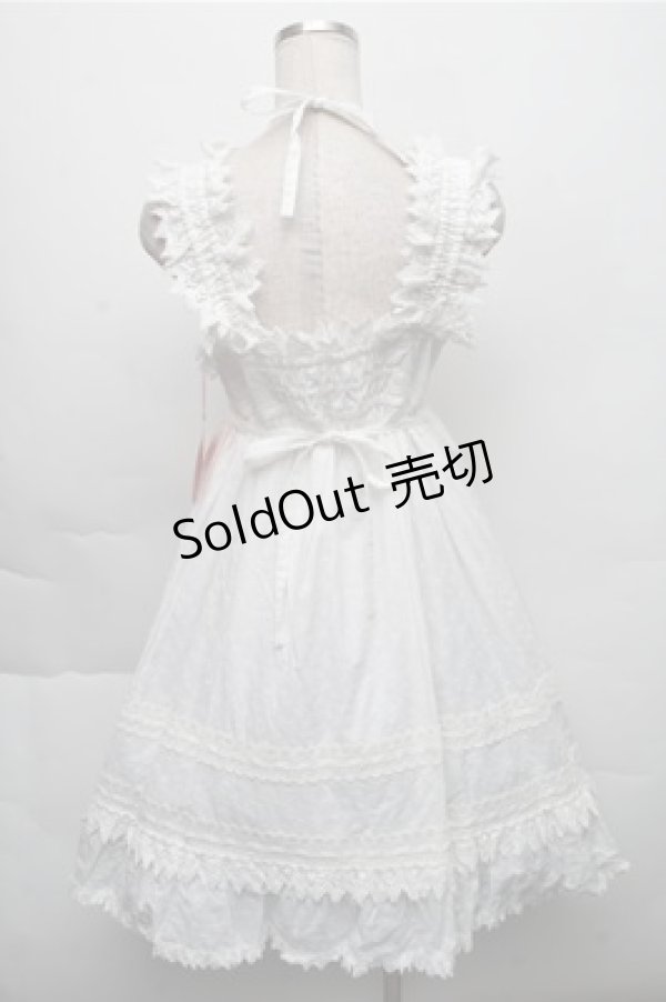 画像2: BABY,THE STARS SHINE BRIGHT / はわせベビードールジャンパースカート  白 S-25-12-04-052-BA-OP-HR-ZS (2)