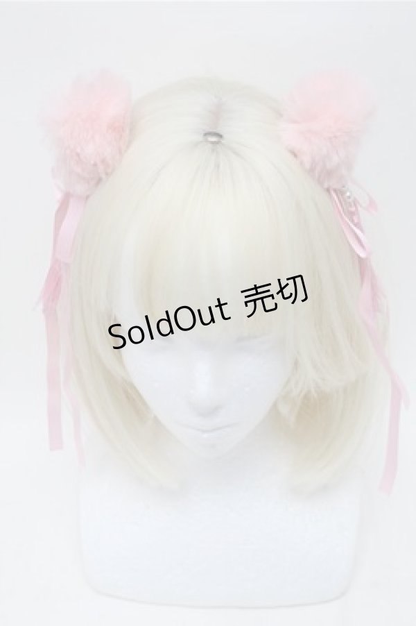 画像2: LOLITAその他 / チャイナクリップ  ピンク S-25-12-04-008-LO-AC-HR-ZS (2)