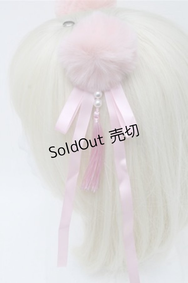 画像3: LOLITAその他 / チャイナクリップ  ピンク S-25-12-04-008-LO-AC-HR-ZS (3)