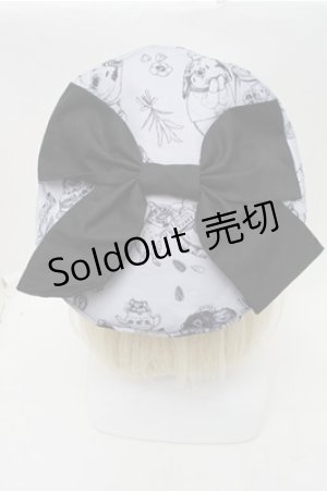 画像: ATELIER　Ruby / 森の中のティーパーティーベレー  グレー S-25-12-04-010-EL-AC-AS-ZS