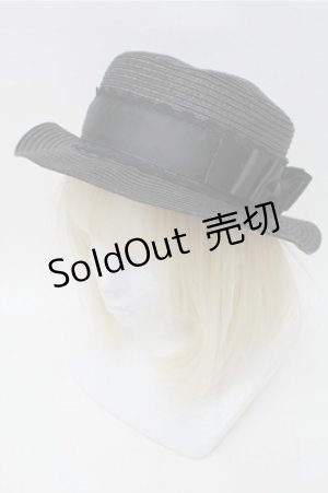 画像: m petit by misako / AMブレードカンカン帽  グレー S-25-12-04-012-LO-AC-HR-ZS