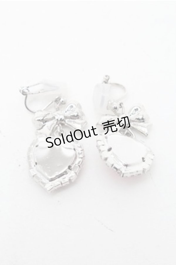 画像2: LOLITA / ハートイヤリング  赤 S-25-12-04-002-LO-AC-HR-ZS (2)