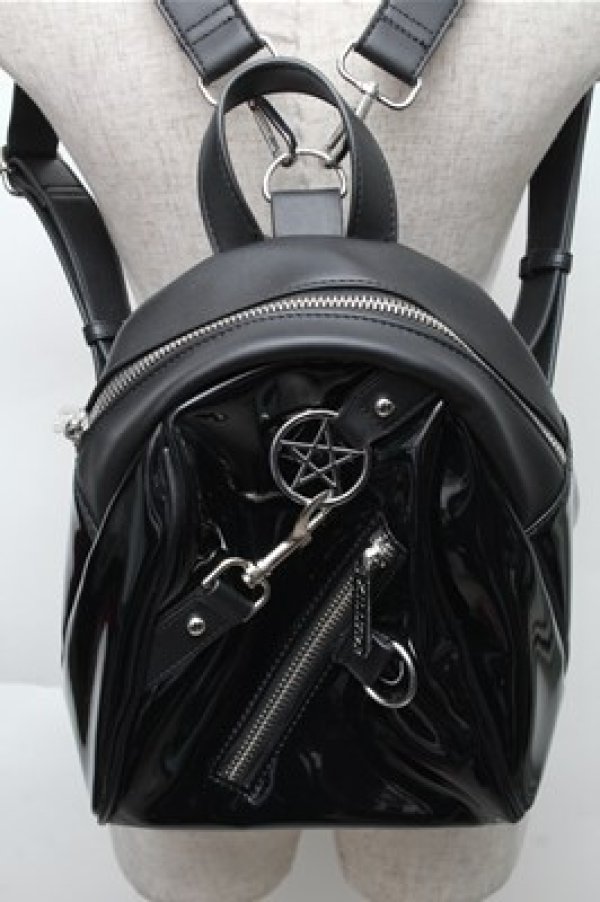 画像1: KILLSTAR / Untamed Mini Backpack  黒 S-25-12-04-019-PU-BG-HR-ZS (1)