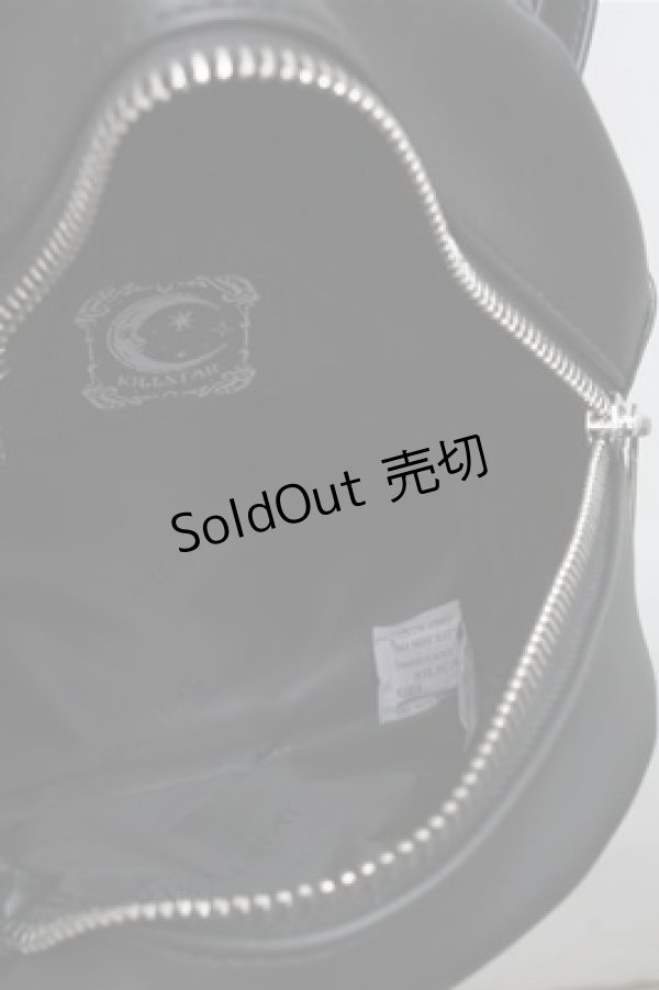 画像4: KILLSTAR / Untamed Mini Backpack  黒 S-25-12-04-019-PU-BG-HR-ZS (4)