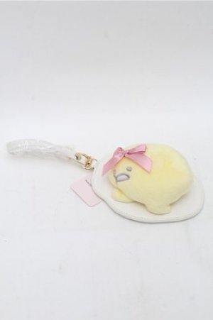 画像: Maison de FLEUR / ぐでたまパスケース  イエロー S-25-12-04-004-LO-BG-HR-ZS