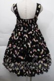 画像2: Angelic Pretty / Sugar Heartsジャンパースカート（初版）  黒 S-25-12-06-044-AP-OP-HR-ZS (2)