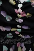 画像4: Angelic Pretty / Sugar Heartsジャンパースカート（初版）  黒 S-25-12-06-044-AP-OP-HR-ZS (4)