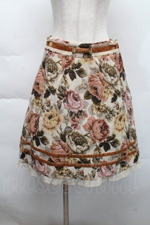 画像: axes femme / ゴブランスカート  オフ S-25-12-06-050-AX-SK-AS-ZS