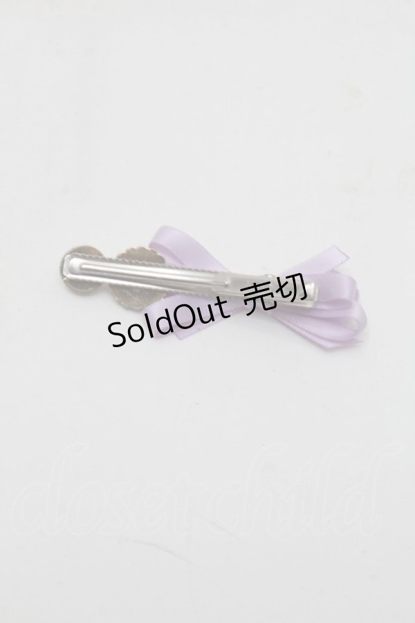 画像2: LOLITA / リボンクリップ  ラベンダー S-25-12-06-002-LO-OP-HR-ZS (2)