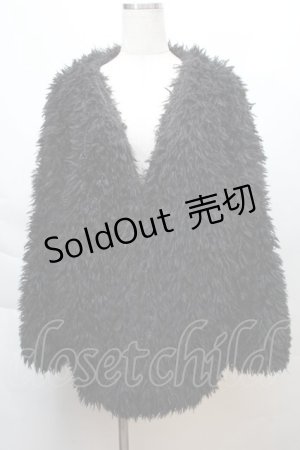 画像: GOTHPUNKその他 / ファープルオーバー  黒 S-25-12-06-025-GO-TO-HR-ZS