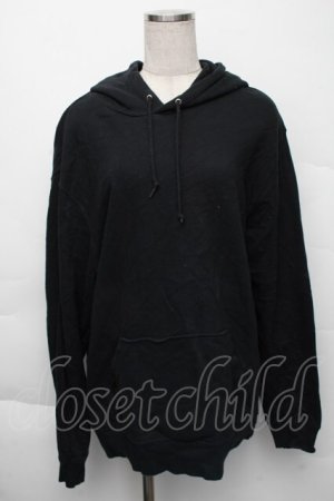 画像: NieR Clothing / プリントプルパーカー  黒 S-25-12-07-038-PU-TO-HR-ZS