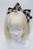 画像2: Angelic Pretty / British Bearカチューシャ  オフ S-25-12-07-005-AP-AC-AS-ZS (2)
