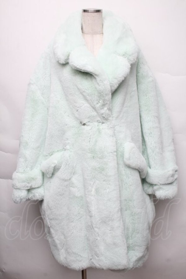 画像1: HEIHEI / ファーコート Free ミント S-25-12-07-045-PU-CO-AS-ZTC041 (1)