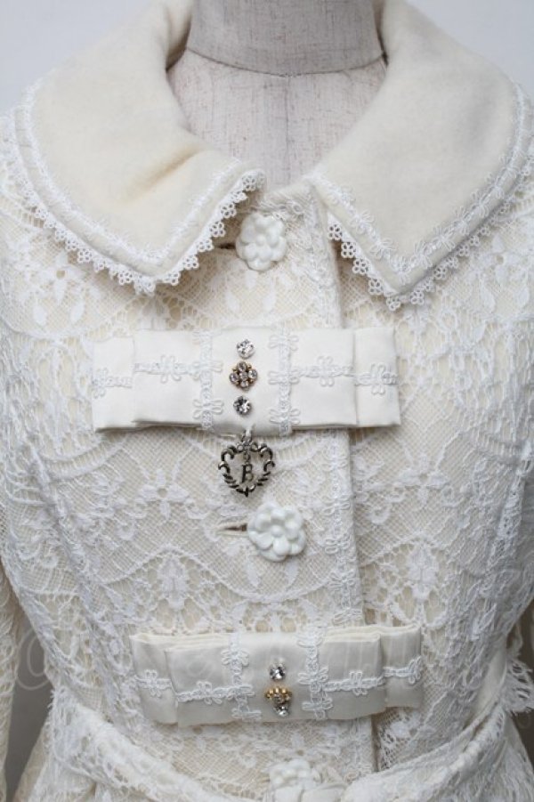 画像3: BABY,THE STARS SHINE BRIGHT / Lady Beatriceロングコート  オフ S-25-12-07-048-BA-CO-ET-ZS (3)