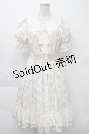 画像: Hoshibako Works / エグランティーヌ フロントオープンリボンドレス  オフ S-25-12-07-055-LO-OP-AS-ZS