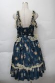 画像2: metamorphose / 【プラスサイズ】Vintage cameo チュールフリルリボンdress  アンティークブルー S-25-12-07-060-ME-OP-HR-ZS (2)