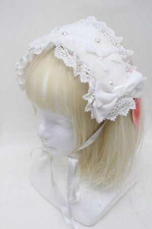 画像: BABY,THE STARS SHINE BRIGHT / Ruban de Noёl Neigeヘッドドレス  オフ白ｘオフ白 S-25-12-07-009-BA-ZA-HR-ZS
