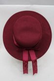 画像2: axes femme / 巻きバラレースカンカン帽  ブラウン S-25-12-07-014-AX-AC-HR-ZS (2)