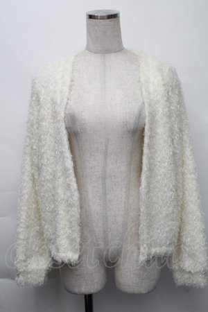 画像: axes femme / プードルファーカーデ  オフ S-25-12-07-025-AX-TO-HR-ZS