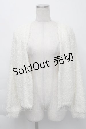 画像: axes femme / プードルファーカーデ  オフ S-25-12-07-025-AX-TO-HR-ZS