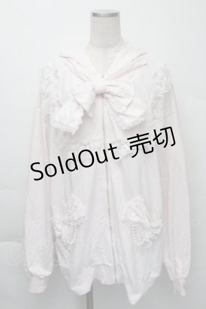 画像: Ank Rouge / うさちゃんパーカー  ピンク S-25-12-07-026-CA-TO-HR-ZS