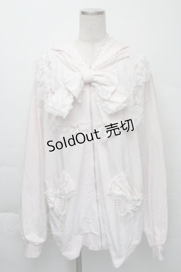 画像1: Ank Rouge / うさちゃんパーカー  ピンク S-25-12-07-026-CA-TO-HR-ZS (1)