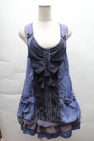 画像: axes femme / BIGリボンチュニック  ラベンダー S-25-12-08-043-AX-TO-AS-ZS