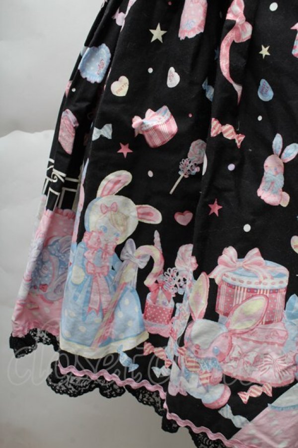 画像5: Angelic Pretty / ドリーミィドールハウスラウンドジャンパースカート  黒 S-25-12-08-046-AP-OP-AS-ZS (5)