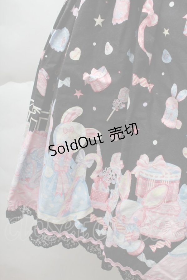 画像5: Angelic Pretty / ドリーミィドールハウスラウンドジャンパースカート  黒 S-25-12-08-046-AP-OP-AS-ZS (5)