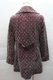 画像2: axes femme / フロッキーコート  パープル S-25-12-08-018-AX-CO-HR-ZTC042 (2)