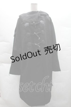 画像: Ozz Croce / ロングコート  黒 S-25-12-08-025-OO-CO-AS-ZS