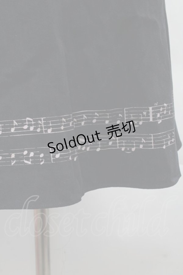 画像3: Fi.n.t / 楽譜ワンピース  紺 S-25-12-08-027-CA-OP-AS-ZT1219S (3)