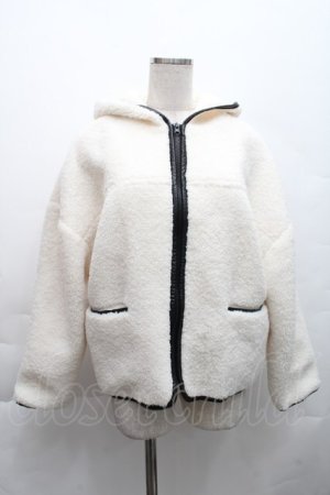 画像: axes femme / ボアジャンパー  オフ S-25-12-11-043-AX-CO-HR-ZS