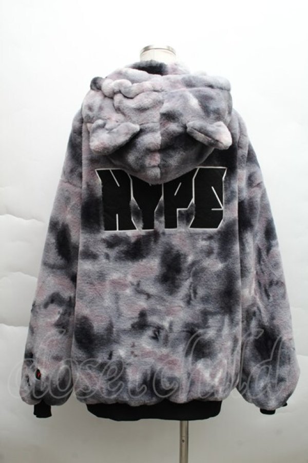 画像2: LISTEN FLAVOR / ゲーミング猫耳バックルファーブルゾン  グレー S-25-12-11-046-PU-CO-AS-ZS (2)