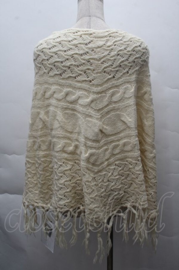 画像2: axes femme / ニットストール  キナリ S-25-12-11-004-AX-ZA-HR-ZS (2)